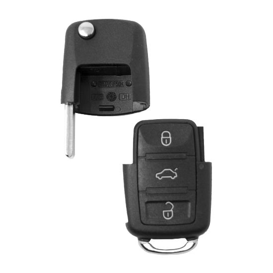 New Aftermarket Volkswagen VW G Replacement Flip Remote 3 Button 433MHz High Quality Best Price | Emirates Keys