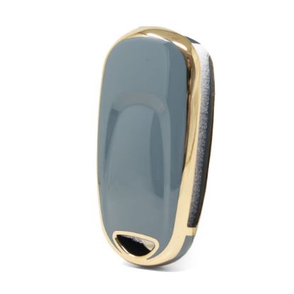 New Aftermarket Nano High Quality Cover For Buick Smart Remote Key 4 Buttons Gray Color BK-B11J | Emirates Keys