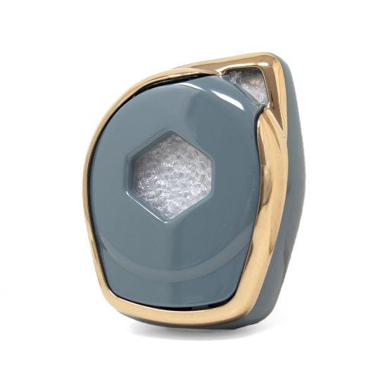 New Aftermarket Nano High Quality Cover For Suzuki Remote Key 2 Buttons Gray Color SZK-D11J | Emirates Keys