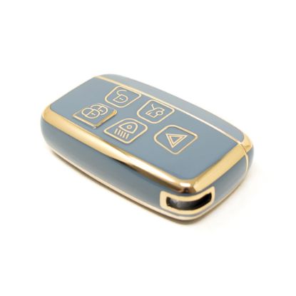 New Aftermarket Nano High Quality Cover For Range Rover Remote Key 5 Buttons Gray Color LC-A11J | Emirates Keys