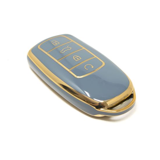 New Aftermarket Nano High Quality Cover For Chery Remote Key 4 Buttons Gray Color CR-C11J | Emirates Keys