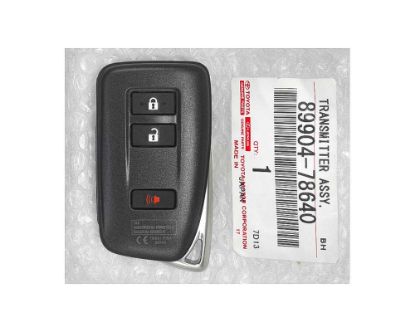 Brand New Lexus NX200 2015-2019 Genuine/OEM Smart Key Remote 3 Buttons 433MHz 89904-78640 8990478640 / FCCID: BG1EK | Emirates Keys