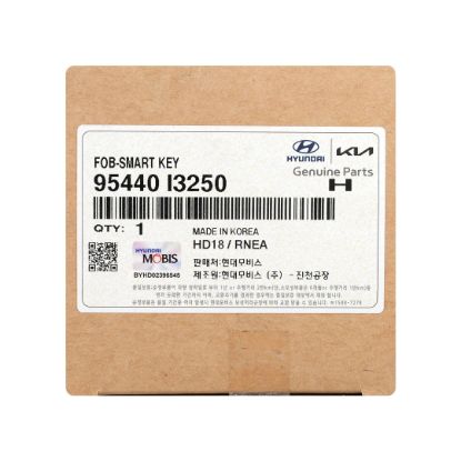 New Hyundai Kona Genuine / OEM Smart Remote Key 4+1 Buttons 433MHz OEM Part Number: 95440-I3250 , 95440I3250 | Emirates Keys