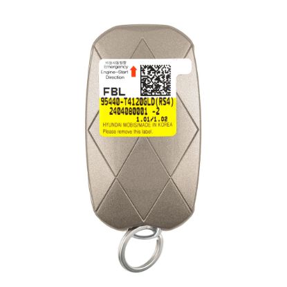 New Genesis G90 2024 Genuine / OEM Smart Remote Key 6+1 Buttons 433MHz OEM Part Number: 95440-T4120GLD , 95440T4120GLD | Emirates Keys