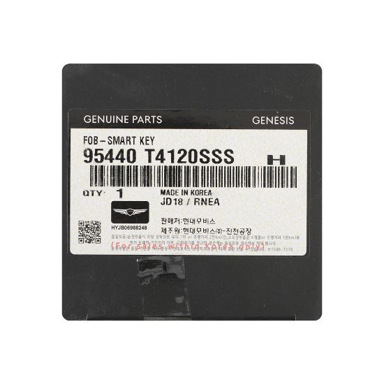 New Genesis G90 2024 Genuine / OEM Smart Remote Key 6+1 Buttons 433MHz OEM Part Number: 95440-T4120SSS , 95440T4120SSS | Emirates Keys