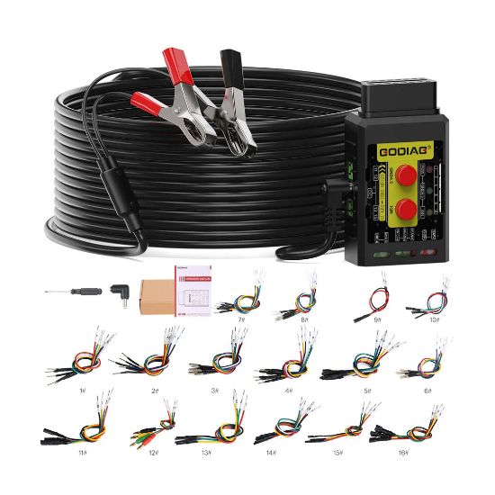 GODIAG GT108 C Configuration OBDI-OBDII Universal Conversion Adapter For Cars, SUVs, Trucks, Tractors, Mining Vehicles, Generators, Boats, Motorcycles | Emirates Keys