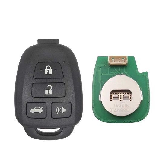 Keydiy KD Remote Toyota Type 4 Buttons B35-4 Work With KD900 And KeyDiy KD-X2 Remote Maker and Cloner | Emirates Keys