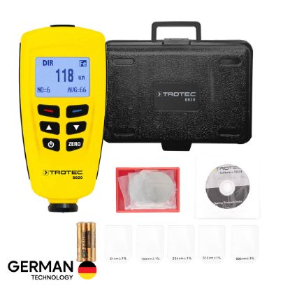 Trotec BB20 Coating Thickness Gauge Dual sensor for measuring the thickness of non-magnetic coatings on all magnetic and non-magnetic metals | Emirates Keys