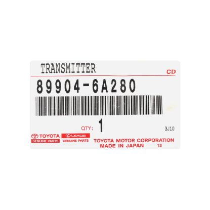 New Toyota Land Cruiser Prado 2020 Genuine / OEM Smart Remote Key 3 Buttons 314.35/312.11MHz OEM Part Number: 89904-6A280 , 89904-6A280  | Emirates Keys