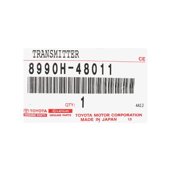 New Toyota Land Cruiser 2022-2023 Genuine / OEM Smart Remote Key 2 Buttons 314.1/312.51MHz OEM Part Number: 8990H-48011 , 8990H48011 | Emirates Keys