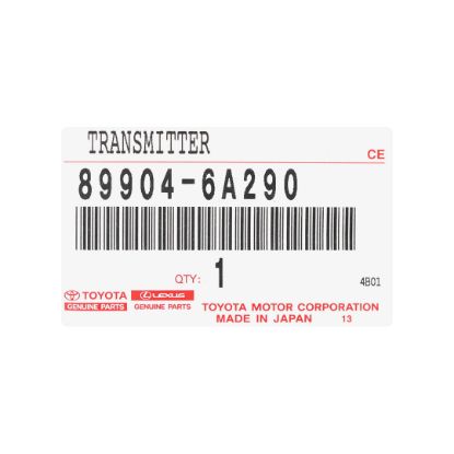 New Toyota Land Cruiser Prado 2020 Genuine / OEM Smart Remote Key 3 Buttons 315.11/314.35MHz OEM Part Number: 89904-6A290 , 899046A290 | Emirates Keys