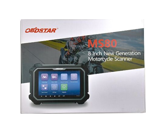 New OBDStar MS80 Device Tablet for Motorcycle/PWC/Snow mobile/ATV/UTV Diagnostics Tool Supports IMMO Key Programming and ECU Tuning
