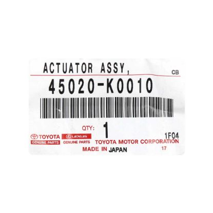 New Toyota Land Cruiser 2022 Genuine Steering Lock ( ACTUATOR ASSY ) OEM Part Number: 45020-K0010 | Emirates Keys