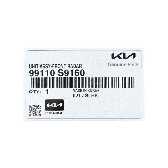 New Kia Telluride Genuine / OEM Unit Assy Front Radar OEM Part Number: 99110-S9160 / 99110S9160 | Emirates Keys