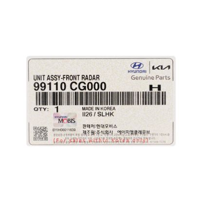 New Hyundai Genuine Unit Assy Front Radar 99110-CG000 | Emirates Keys