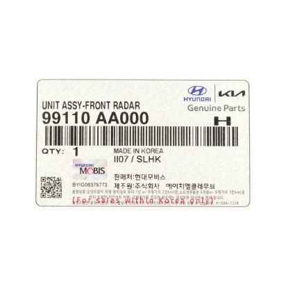 New Hyundai Elantra Genuine / OEM Unit Assy Front Radar OEM Part Number: 99110-AA000 | Emirates Keys