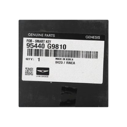 New Genesis G70 2024 Genuine / OEM Smart Remote Key 4 Buttons 433MHz OEM Part Number: 95440-G9810 , 95440G9810  | Emirates Keys