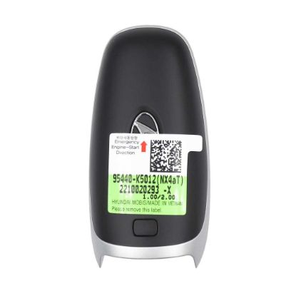 New Hyundai Santa Cruz 2022 Genuine/OEM Smart Remote Key 4+1 Buttons 433MHz OEM Part Number: 95440-K5012 - FCC ID: TQ8-FOB-4F27 - Transponder - ID: HITAG 3 - ID47 NCF29A1X