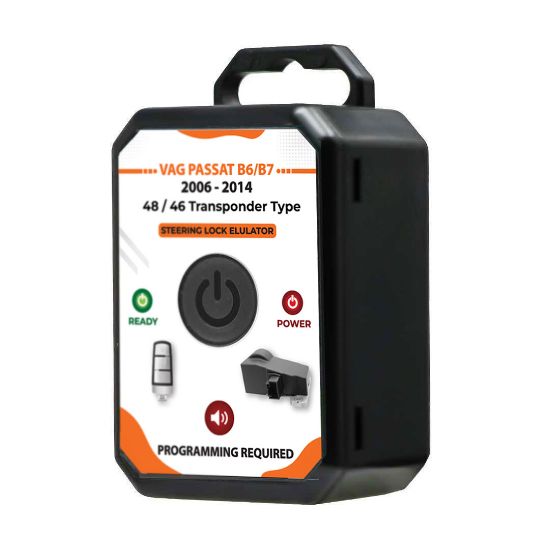 New Volkswagen Emulator - Volkswagen VW B6 / B7 Passat Emulator for 48 / 46 Transponder Type Steering Lock Emulator With lock Sound High Quality Best Price | Emirates Keys