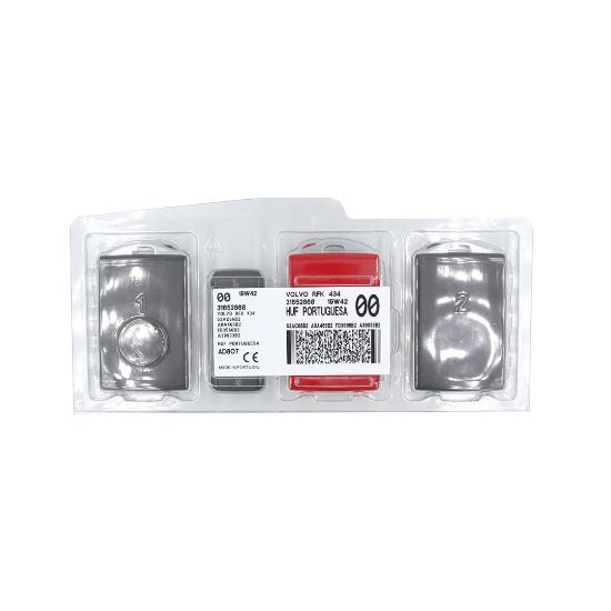 New Volvo XC90 S90 V90 XC60 XC40 V60 Genuine/OEM Smart Remote Key Set 4 Buttons 434MHz OEM Part Number: 32256971 , FCC ID: YG0HUF8423 | Emirates Keys