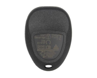 New Chevrolet GMC SUV YUKON SUBURBAN TAHOE ESCALAD 2007-2012 Genuine/OEM Remote Key 6 Buttons 315MHz 5922380 STARTTEC / FCCID : OUC60270 | MK3