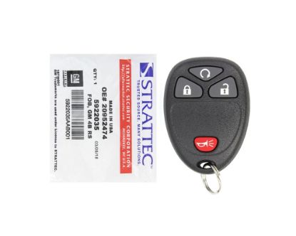 New GMC Chevrolet Buick Cadillac 2007-2019 Genuine / OEM Remote Key 3+1 Buttons 315MHz OEM Part Number: 5922035, FCC ID: OUC60221 / OUC60270 | Emirates Keys