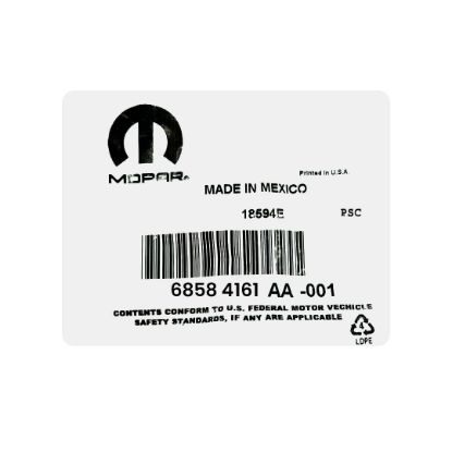 New Dodge RAM Limited 2019-2024 Genuine Smart Remote Key 6 Buttons 433MHz OEM Part Number: 68584161AA, 68312808AA, 68312808AB, 68312808AC, 68312808AD, 68312808AE, 68442917AB, 68575612AA | Emirates Keys