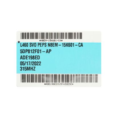 New Range Rover SVR 2018-2023 Genuine / OEM Smart Remote Key 4+1 Buttons 315MHz OEM Part Number: N8EM-15K601-CA | Emirates Keys