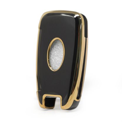 New Aftermarket Nano High Quality Cover For Hyundai 2020 Flip Remote Key 3 Buttons Black Color | Emirates Keys