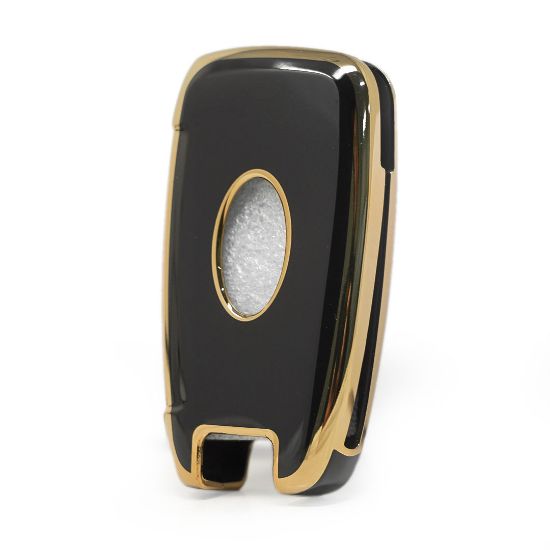 New Aftermarket Nano High Quality Cover For Hyundai 2020 Flip Remote Key 3 Buttons Black Color | Emirates Keys