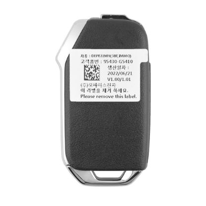 New KIA Niro 2023 Genuine / OEM Flip Remote Key 3 Buttons 433MHz OEM Part Number: 95430-G5410 / 95430G5410 | Emirates Keys
