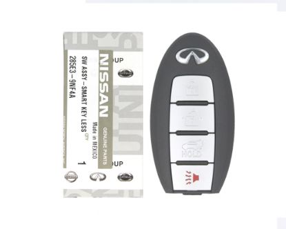 Brand New Infiniti QX60 2016 Genuine/OEM Smart Remote Key 4 Buttons 433MHz 285E3-9NF4A 285E39NF4A / FCCID: KR5S180144014 OEM Box | Emirates Keys