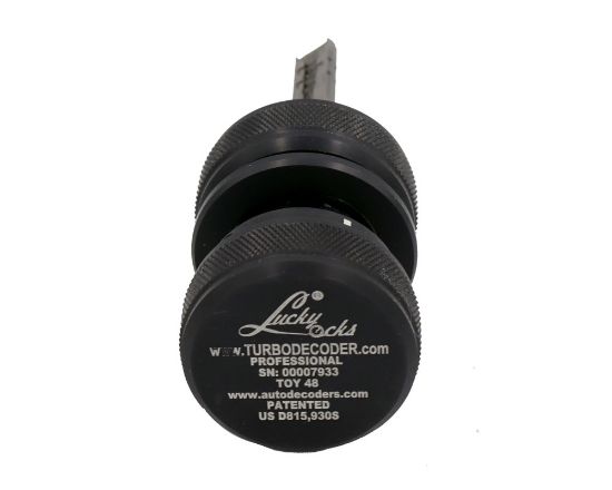 Turbo Decoder TOY48 can be used to open and decode Toyota and Lexus locks for door and ignition.