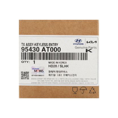 New KIA Niro 2024 Genuine / OEM Flip Remote Key 3+1 Buttons 433MHz OEM Part Number: 95430-AT000 , 95430AT000 | Emirates Keys