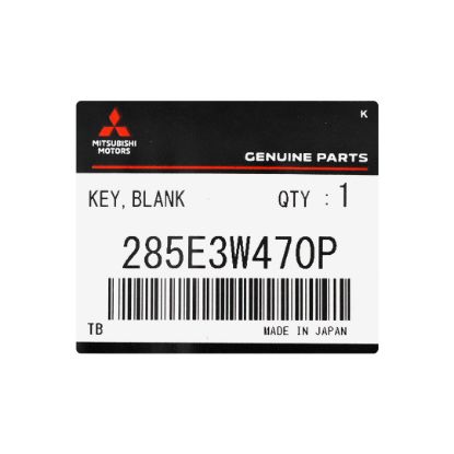 New Mitsubishi Expender 2024 Genuine / OEM Smart Remote Key 2 Buttons 433MHz OEM Part Number: 285E3W470P , FCC ID: GHR-M014-WSJ | Emirates Keys
