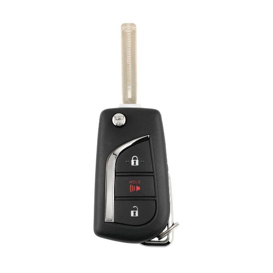 New Toyota C-HR 2019-2021 Genuine / OEM Flip Remote Key 2+1 Buttons 315MHz OEM Part Number: 89070-10081 , 89070-10081 | Emirates Keys