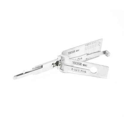 Original Lishi 2-in-1 Pick Decoder Tool YH35R+MAG EXENDED SHANK