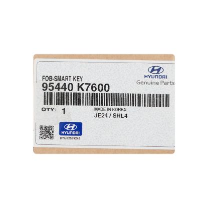 New Hyundai I10 2024 Genuine / OEM Smart Remote Key 3 Buttons 433MHz OEM Part Number: 95440-K7600, 95440K7600 | Emirates Keys