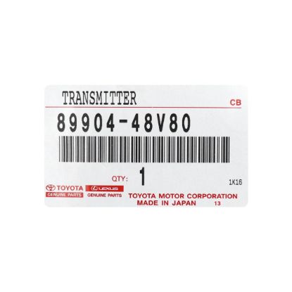 New Lexus NX 2021 Genuine/OEM Smart Remote Key 315MHz 3+1 Button OEM Part Number: 89904-48V80 - FCC ID: HYQ14FLB | Emirates Keys