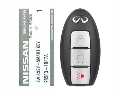 Brand New Infiniti FX35 2010 Genuine/OEM Smart key Remote 3 Buttons 433MHz 285E3-1BF7A 285E31BF7A / FCCID: 5WK49674 OEM Box | Emirates Keys