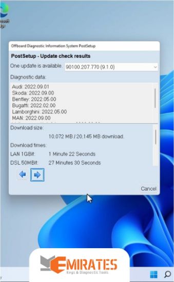 ODIS ( Offboard Diagnostic Information System ) Diagnostic Software Version 23 For VAG Group | Emirates Keys