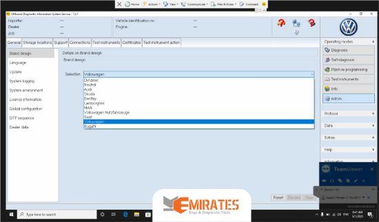 ODIS ( Offboard Diagnostic Information System ) Diagnostic Software Version 23 For VAG Group | Emirates Keys