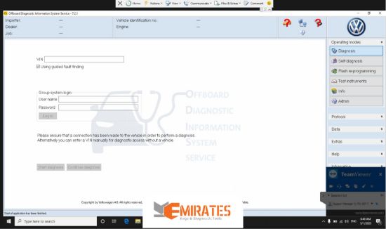 ODIS ( Offboard Diagnostic Information System ) Diagnostic Software Version 23 For VAG Group | Emirates Keys