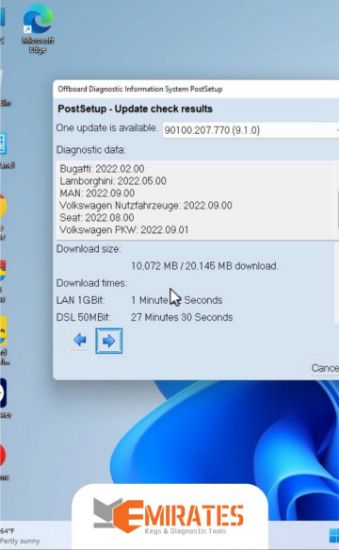 ODIS ( Offboard Diagnostic Information System ) Diagnostic Software Version 23 For VAG Group | Emirates Keys