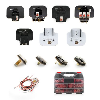 VF2 Flasher Original Complete Tooling Box Full Set Of All Available Frame Adapters And Cables To Be Used With The VF2 Flasher | Emirates Keys