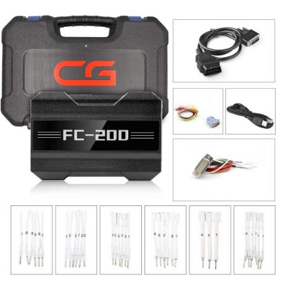 Full Version CG FC200 ECU Programmer with Solder Free Adapters Set 6HP & 8HP MSV90 N55 N20 B48 B58 | Emirates Keys