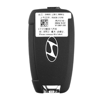 New Hyundai Sonata 2024 Genuine / OEM Flip Remote Key 3 Buttons 433MHz OEM Part Number: 95430-L1210, 95430L1210 | Emirates Keys