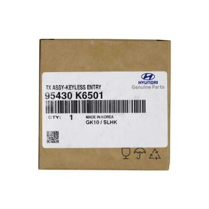 New Hyundai Grand i10 2020 Genuine / OEM Flip Remote Key 3 Buttons 433MHz Chip 47 OEM Part Number: 95430-K6501 | Emirates Keys