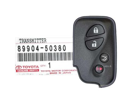 Brand New Lexus LS460 ES GS IS 2009 Genuine/OEM Smart Key 4 Buttons 315MHz 89904-50380, 89904-30C60, 89904-50Q40 / FCCID: HYQ14AAB | Emirates Keys