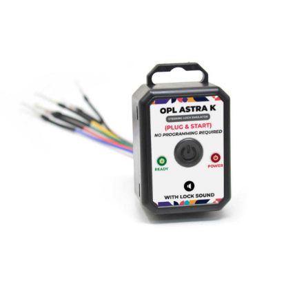 Opel Vauxhall Astra K Steering Lock Emulator Simulator With Lock Sound Plug and Start